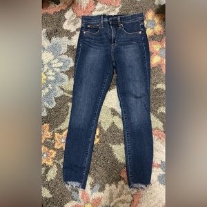 Gap true skinny high rise jean